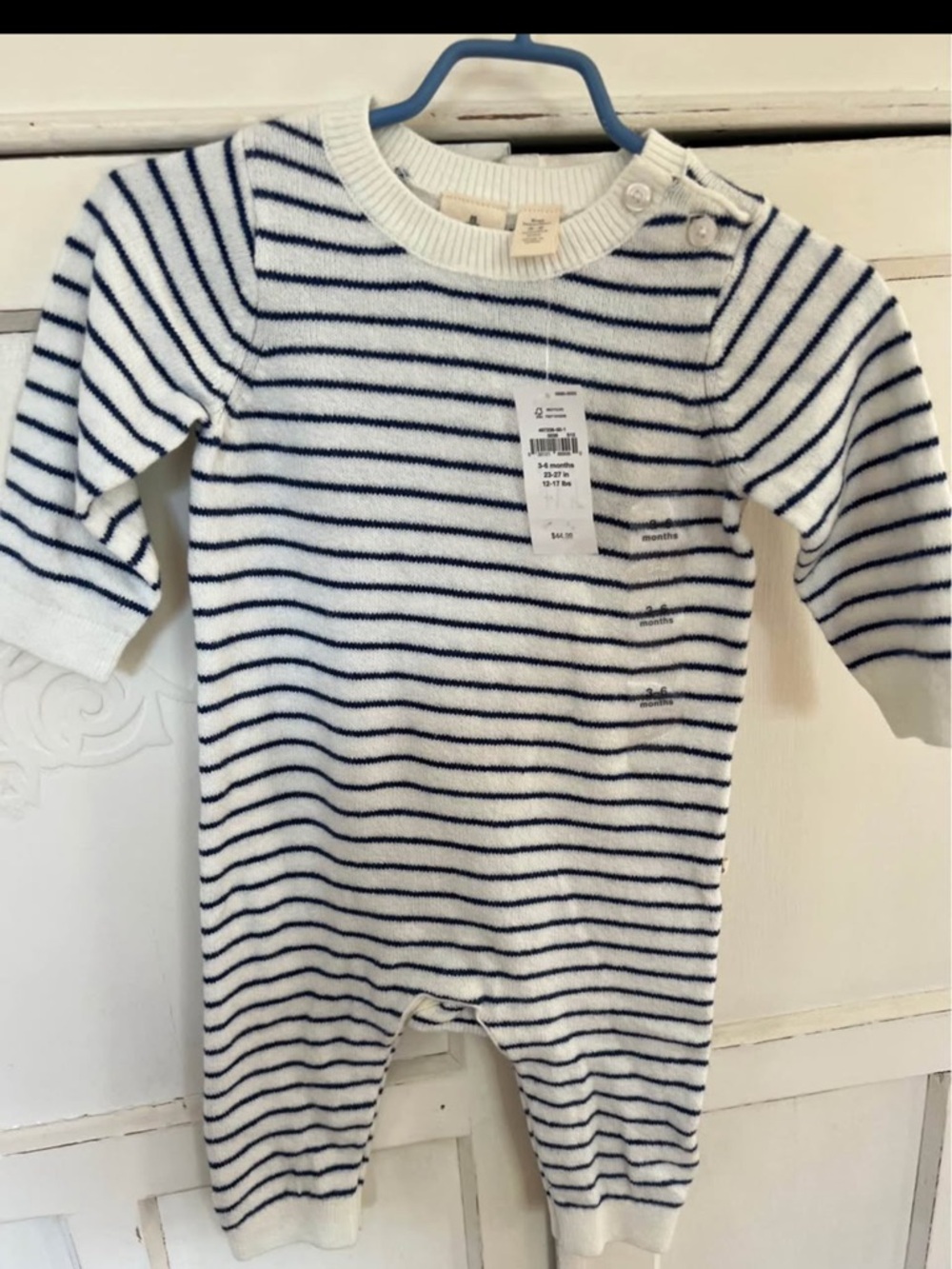 New w/Tag Baby GAP Knit Romper
Retails 44.99